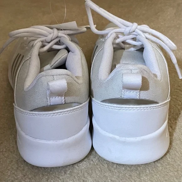 NWT Adidas White QT Racer 2.0 Cloudfoam Super-Size 7.5 - Picture 4 of 7